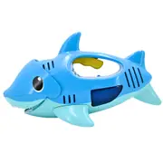 Maxx Bubbles Handheld Shark Bubble Blower w/ Music Kids Outdoor Play Toy 3y+