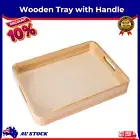 Pinewood Rectangle Serving Tray Brown Wooden Serving Tray Guests Serving Tray