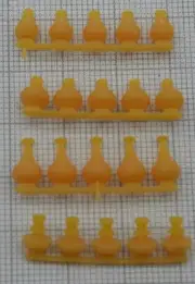 Last Stand Wizarding Workshop WIZ036 - Potions Opaque Orange - Small