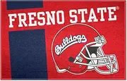 FANMATS 19731 Team Color 19"x30" Fresno State Uniform Starter Rug