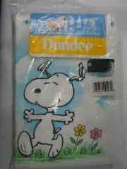 Vintage Dundee Baby Blanket with Snoopy & Woodstock - Peanuts