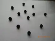 SOCKET SET SCREWS 3/8-16 x 1/4" CUP POINT. BLACK ALLOY 12 PCS. NEW-NOS