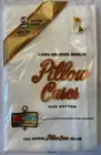 Kmart Pillowcases Muslin Cotton Standard Size White Vtg 1970s