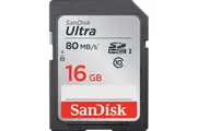 SanDisk Ultra 16GB SD Card SDHC UHS-I 80MB/s