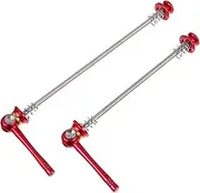 JOINPAYA 1 Pair Lightweight Titanium Alloy Quick Release Skewers for Mountain and Road Bikes Durable Practical and Convenient Skewers for Easy Bike Repairs