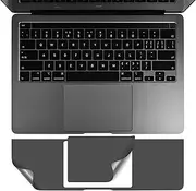 MacBook Pro 13 inch Palm Rest Protector, Wrist Rest Cover with Trackpad Skin for 2023 2022 2021 2020 MacBook Pro 13 inch M2 M1 A2338 A2289 A2251, Space Grey