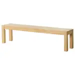 絕版品/北歐LOFT風IKEA宜家NORDBY實木長凳板凳椅凳/180X35X45/實心橡膠木/二手八成新/特$3280