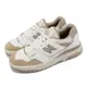 New Balance 紐巴倫 休閒鞋 550 白 奶茶 男鞋 麂皮 皮革 復古 低筒 NB BB550NECD