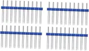 Sewroro 1bag Needles Kit for Household Sewing Machines Multi-Functional Sewing Accessories for Knits and Embroidery