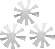 HONITANO 3Pcs Durable Nail Trimmer Templates for Manicure Art Easy to Clean Nail Shaping Stencils Present for Manicurists