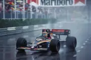 Stefan Bellof Tyrrell 012 Ford Monaco GP at Monte Carlo on June 03- Old Photo 1