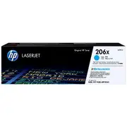 HP 206X LaserJet Toner Cartridge Cyan