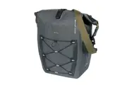 Basil Navigator Storm MIK STUDS (Side) Pannier Bag Large - Black