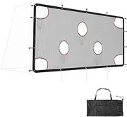 Soccer Field Nets Target Sheets Attach to Your Goal for The Ultimate Accuracy Training Partner (only net) Soccer Goal Target Nets