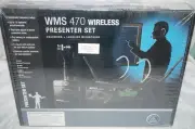 New AKG WMS470 Presenter Wireless Microphone System with Headset + Lapel