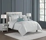 Waterford Houston Jade 3 Piece Queen Comforter Set