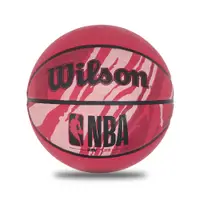 在飛比找PChome24h購物優惠-Wilson NBA NO 7 DRV PLUS 桃紅 火紋