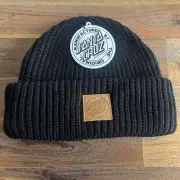 Santa Cruz Opus Beanie Mens in Black - Size OSFA - BNWT