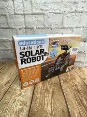 Stem Educational 14-IN-1 Kit Solar Robot New Sealed Box lightly Damaged Box