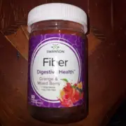Swanson Fiber Gummies - Orange & Mixed Berry 60 Gummies