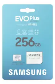 Samsung 256GB Micro SDXC EVO Plus Gen2 Memory Card