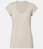 [Marant Etoile] Marant Etoile Linen T-shirt AU 16 beige