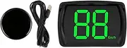 Ronyme Head up Display Speedometer Kmh Auto Accessories GPS Digital Speed Meter for Electric Scooters Cars Vehicles SUV, Green