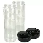 2 Pack 20 oz Cup and To-Go Lid for Oster BLSTAV BLSTPB My Blend 250-Watt Blender