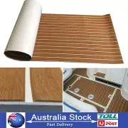 Boat Decking Flooring Sheet EVA Foam Marine Faux Teak Nonskid Carpet Light Brown