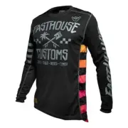 NEW 2020 FASTHOUSE YOUTH HAWK L1 MOTOCROSS JUNIOR Mx BMX ATV JERSEY BLACK MULTI