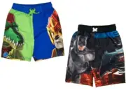 Batman orLego Chima Boys Swim Trunks NWT UV50 Batman Size 4 or Chima Size 5