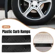 2X Heavy Duty Kerb Curb Ramp Threshold Ramps For Truck Wheelchair Car Motorbike