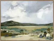 Walk With Me - Oak Box Frame Canvas - 60x90 - Landscape