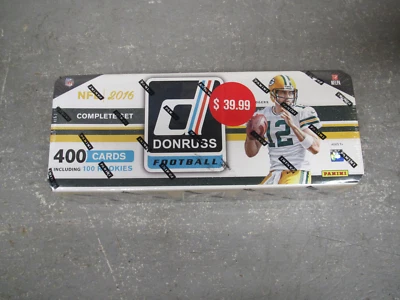 2016 DONRUSS Football Facotory Sealed Set Dak Prescott Derrick Henry Jared Goff