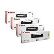 Canon CART-418BK, C, M, Y Set of 4 Colour Toner Cartridges