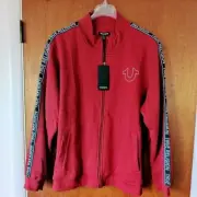 True Religion Zip Up Jacket men's size XXL New with Tags! FAST SHIPPING!