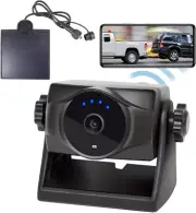 1080P Solar Magnetic Wireless Reversing Camera,90 Days Standby Rechargeable Batt