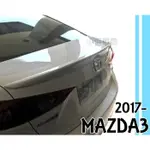 》傑暘國際車身部品《 全新 馬3 MAZDA3 15 16 17 18年 4D 4門 原廠型 鴨尾 尾翼 含烤漆