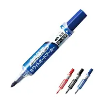 在飛比找樂天市場購物網優惠-Pentel EMWL5SBF-C 藍色 後壓式彈力白板筆/