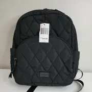 Vera Bradley Lighten Up Compact Backpack Black NWT