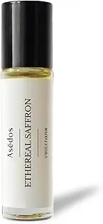 [ASEDOS] Ethereal Saffron Perfume Oil | Inspired by MFK Baccarat Rouge 540 | Rollerball | Unisex Attar Oil | Vegan, Paraben Free, Phthalate Free | Animal Cruelty Free | 10ml 0.34 Fl Oz
