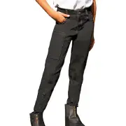 Fits FITS Girl's Denim Knee Patch Breech