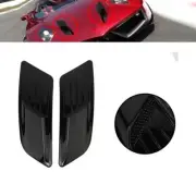 Decorative Air Flow Intake Scoop Bonnet Vent Hood Universal PAIR For Racing Car (for: Daihatsu)