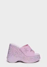 Star Shine Platform Wedges