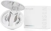 WOSADO Magnetic Eyelashes with Applicator Kit, No.14 FROST BLACK, Reusable Magnetic lashes with applicator, Glue-free False Lashes, Waterproof, Lightweight, Suit for Natural Makeup