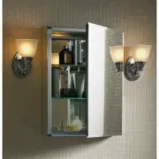 Kohler mirrored silver frameless medicine cabinet 26x15" CB-CLC1526FS