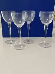 New. Saint Louis Crystal Amadeus Wine Or Water Glass. Set Of 4
