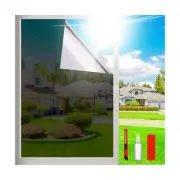 One Way Privacy Window Film Sun Blocking, Heat Blocking Window Tint for Home ...
