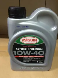 在飛比找Yahoo!奇摩拍賣優惠-【MEGUIN】SYNTHETIC PREMIUM、10W4