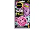 Illooms Led Balloons Stars Light Up Balloons 5 Pack